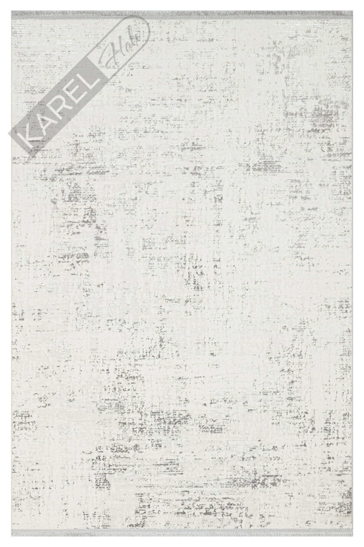 NORA NOR 02 SILVER Hav Toz Vermez Yıkanabilir Kaymaz İnce Dokuma Modern Halı