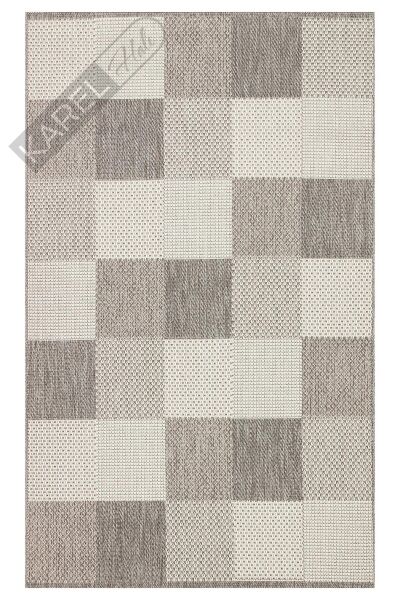 EKO Halı MONO MNO 01 Grey Kaymaz Tabanlı Jüt Dokulu Sisal Kilim