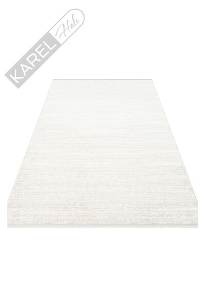 SATEEN ST 101 BEIGE XW Hav Toz Vermez Yıkanabilir Kaymaz İnce Dokuma Modern Halı