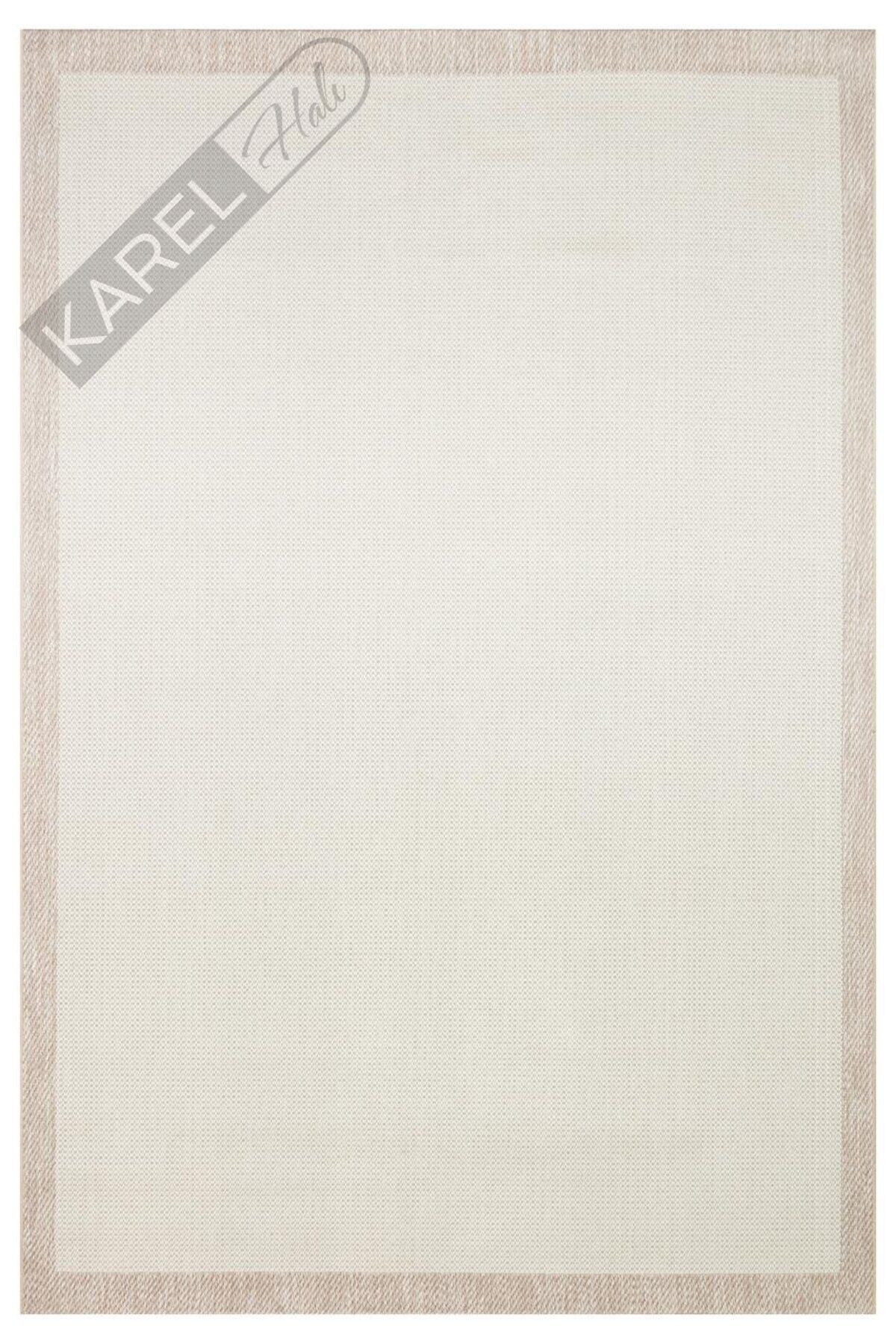 MONO MNO 04 BEIGE Hav Toz Vermez Kaymaz Tabanlı İnce Halı
