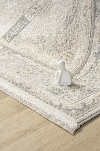 Seyran Halı Smart 12002 Gri Polipropilen Polyester Halı