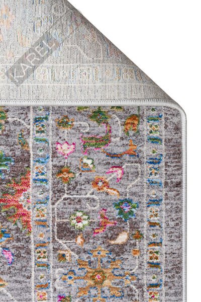 Sofia SOF04 Multi Renkli El Dokuma Uşak Halı Desenlerine Sahip Makine Halısı