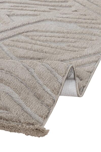 Apex Orion 4222 bej İskandinav Polyester Halı