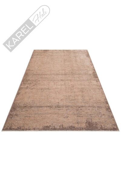 LIZA KILIM XW LIZ 05 VIZON XW Hav Toz Vermez Kaymaz Tabanlı Yıkanabilir Düz Renk Kilim