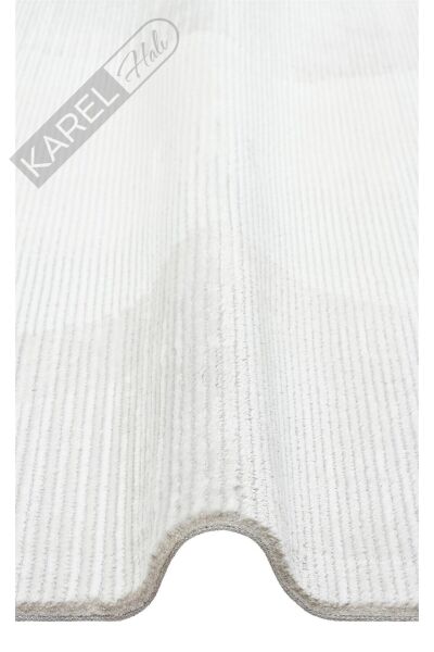 LAGOS XW LGS 21 CREAM BEIGE XW Hav Toz Vermez Eskitme Desenli Modern Makine Halısı