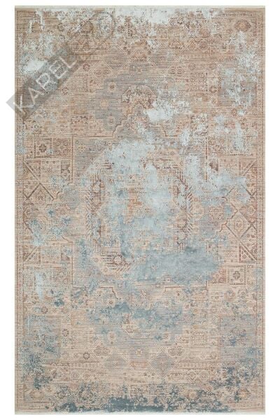 LA PAZ LPZ 03 GREY Yüksek Alçak Dokulu Yüksek Kaliteli Sık Dokuma Modern Salon Halısı