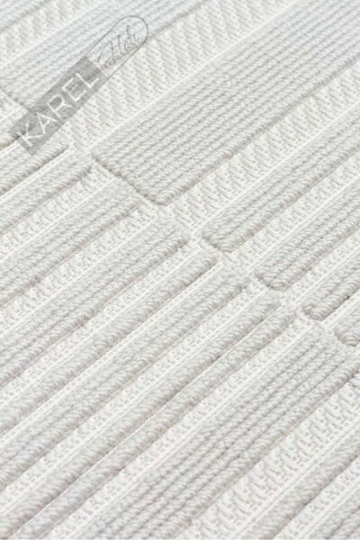 MONO LOOP MNO LOOP 01 GREY Bukleli Sisal Dokuma Yıkanabilir Hav Vermez Kaymaz Tabanlı Kolay Temizle