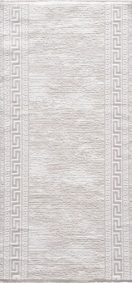 Artemis Halı Samoa - 06433C - Krem Bej Akrilik Saçaklı Halı