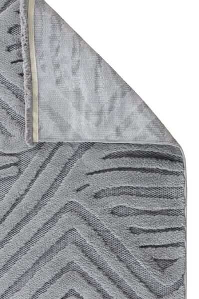 Apex Orion 4223 gri İskandinav Polyester Halı