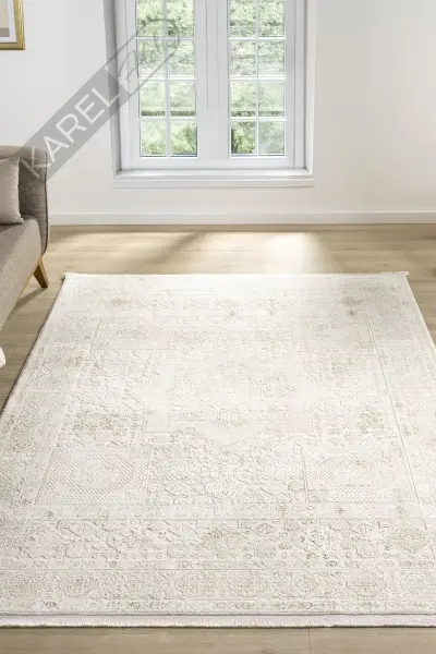 Seyran Halı Smart 12004 Bej Polipropilen Polyester Halı