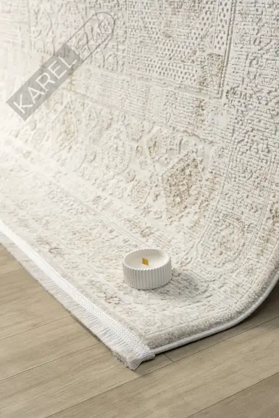 Seyran Halı Smart 12004 Bej Polipropilen Polyester Halı