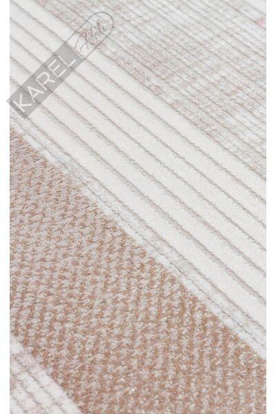 MAHAL MHL 13 CREAM BEIGE Klasik Desenli Yüksek Kalite Sık Dokuma Salon Halısı