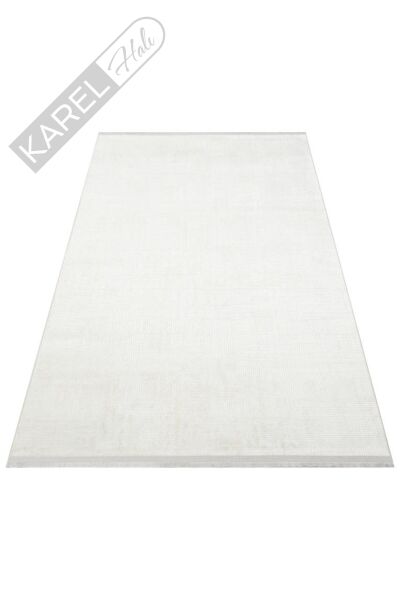 SATEEN ST 23 CREAM XW Hav Toz Vermez Yıkanabilir Kaymaz İnce Dokuma Modern Halı
