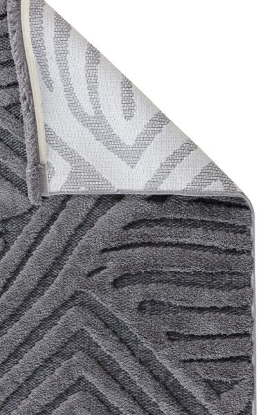 Apex Orion 4224 Antrasit İskandinav Polyester Halı