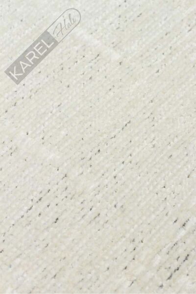 LIZA KILIM LIZ 02 WHITE Hav Toz Vermez Kaymaz Tabanlı Yıkanabilir Düz Renk Kilim