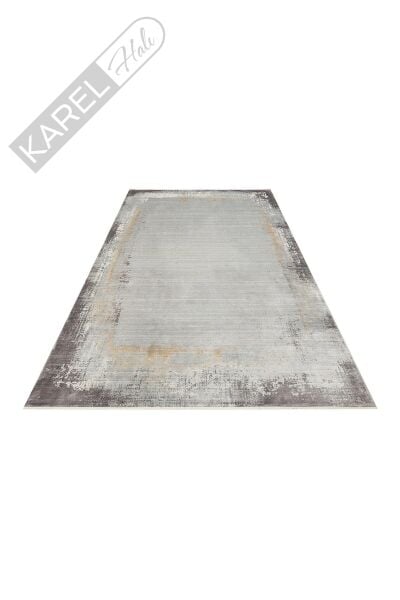 MAHAL MHL 11 GREY GOLD Klasik Desenli Yüksek Kalite Sık Dokuma Salon Halısı