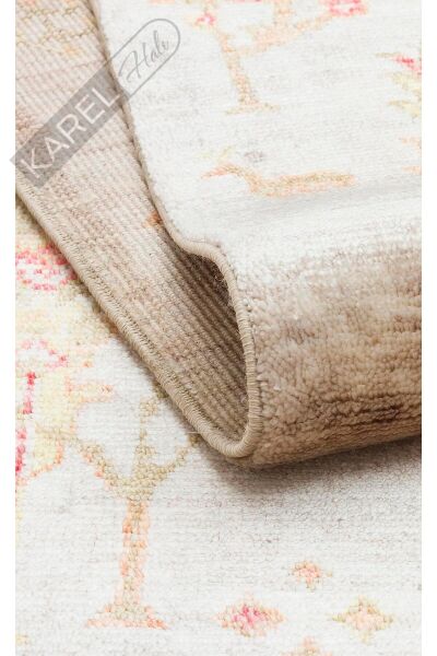 ZARA ZR 08 BEIGE AUTUMN Otantik Desenli Özel Hav Vermeyen ve Kolay Temizlenebilir Tensel Kullanılar