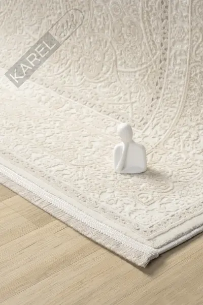 Seyran Halı Smart 12005 Bej Polipropilen Polyester Halı