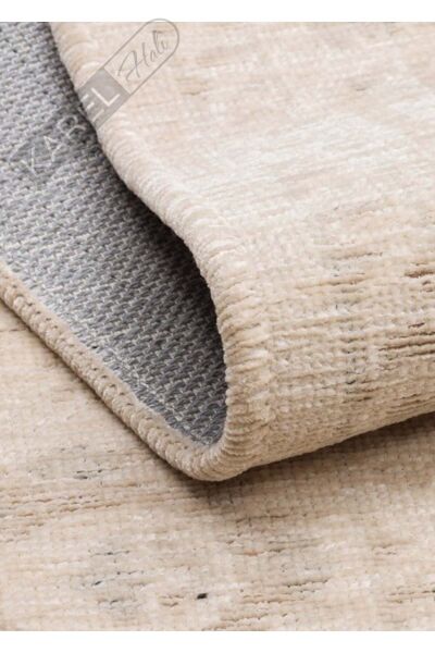 LIZA KILIM XW LIZ 03 BEIGE XW Hav Toz Vermez Kaymaz Tabanlı Yıkanabilir Düz Renk Kilim