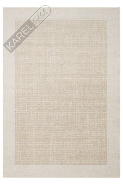 SAHARA SHA 01 CREAM BEIGE Hav Toz Vermez Yumuşak Tuşeli Modern Makine Halısı