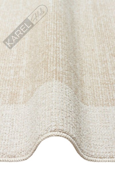 SAHARA SHA 01 CREAM BEIGE Hav Toz Vermez Yumuşak Tuşeli Modern Makine Halısı