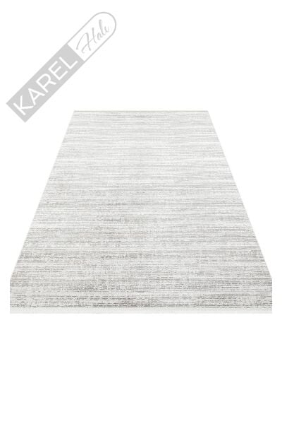 SATEEN ST 101 D.GREY XW Hav Toz Vermez Yıkanabilir Kaymaz İnce Dokuma Modern Halı