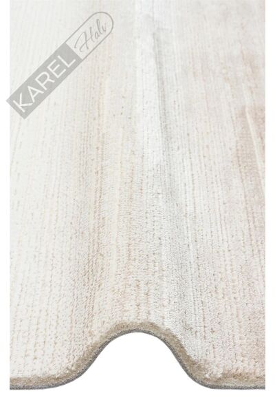 LAGOS XW LGS 16 CREAM VIZON XW Hav Toz Vermez Eskitme Desenli Modern Makine Halısı