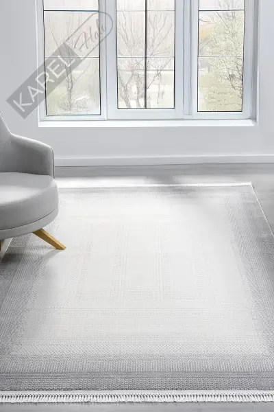 Seyran Halı Smart 12006 Gri Polipropilen Polyester Halı