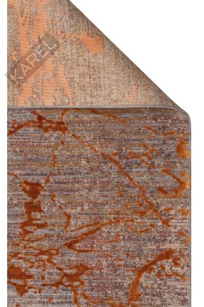 LA PAZ LPZ 01 COPPER Yüksek Alçak Dokulu Yüksek Kaliteli Sık Dokuma Modern Salon Halısı