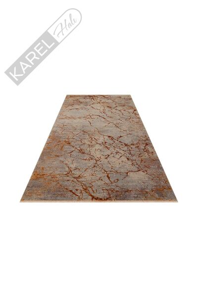 LA PAZ LPZ 01 COPPER Yüksek Alçak Dokulu Yüksek Kaliteli Sık Dokuma Modern Salon Halısı