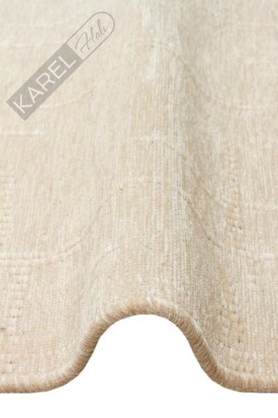 LIZA KILIM LIZ 02 BEIGE Hav Toz Vermez Kaymaz Tabanlı Yıkanabilir Düz Renk Kilim