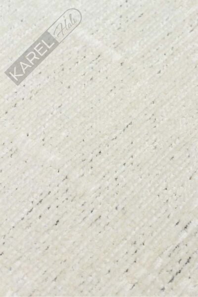 LIZA KILIM LIZ 02 WHITE Hav Toz Vermez Kaymaz Tabanlı Yıkanabilir Düz Renk Kilim