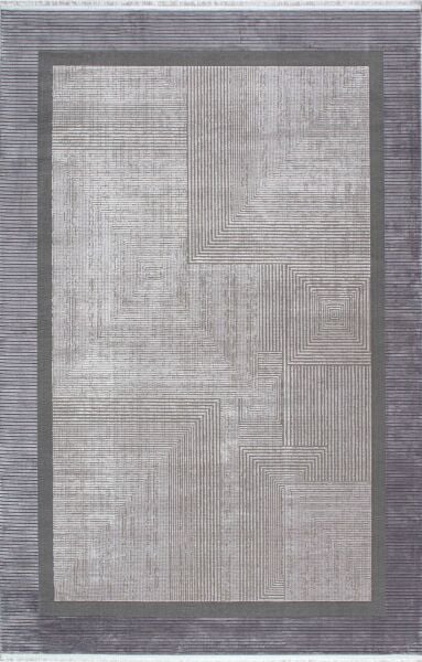 Artemis Halı Alegra - 03019C - Gri Halı Viskon Halı