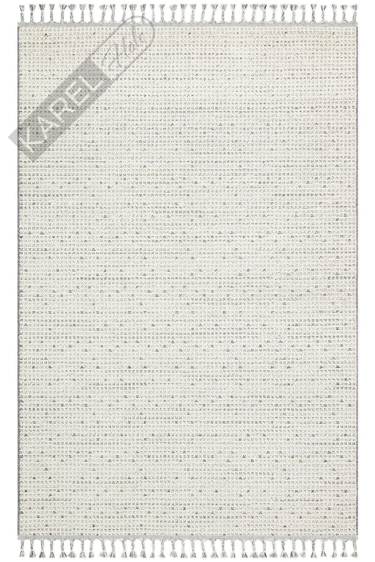 SOHO SH 13 CREAM GREY Hav Toz Vermez Hasır Dokuma Modern Makine Halısı