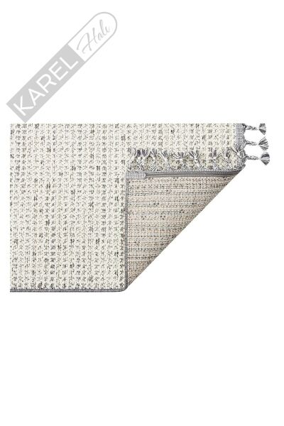 SOHO SH 13 CREAM GREY Hav Toz Vermez Hasır Dokuma Modern Makine Halısı