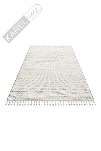 SOHO SH 13 CREAM GREY Hav Toz Vermez Hasır Dokuma Modern Makine Halısı