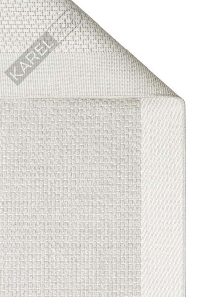 MONO MNO 05 GREY CREAM Hav Toz Vermez Kaymaz Tabanlı İnce Halı
