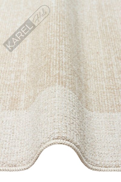SAHARA SHA 01 CREAM BEIGE Hav Toz Vermez Yumuşak Tuşeli Modern Makine Halısı