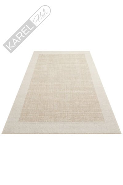 SAHARA SHA 01 CREAM BEIGE Hav Toz Vermez Yumuşak Tuşeli Modern Makine Halısı