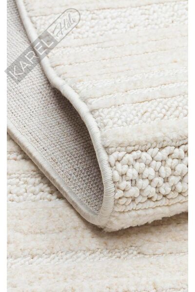 JOY JOY 01 WHITE  Hav Toz Vermeyen Yumuşak dokulu Modern Makine Halısı