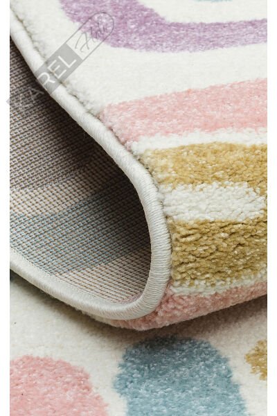 Eko Kids KDS20 Pastel Renk Temalı Hav ve Toz Vermeyen Çocuk Halısı