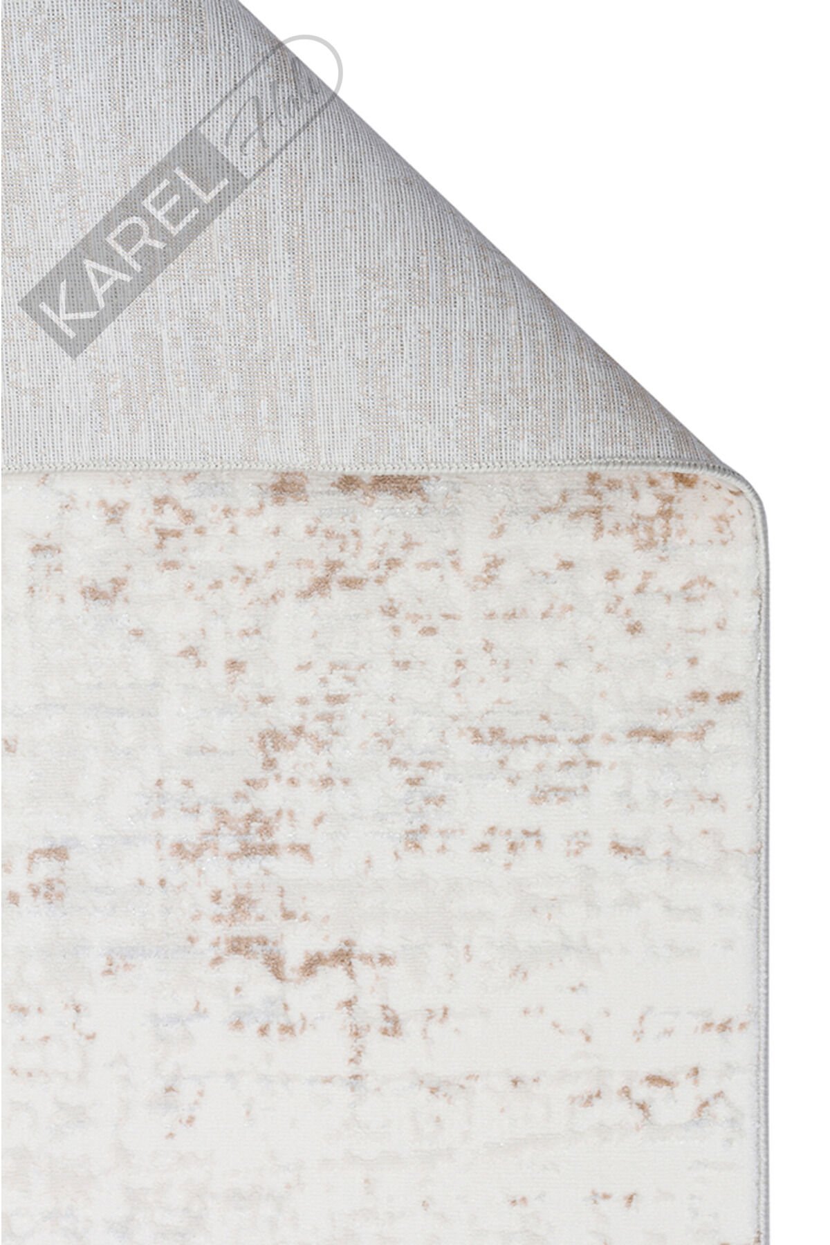 NORA NOR 02 BEIGE Hav Toz Vermez Yıkanabilir Kaymaz İnce Dokuma Modern Halı