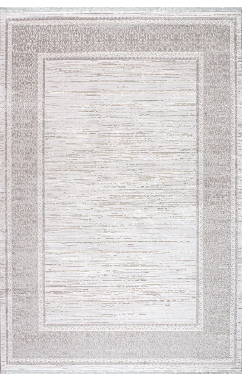Artemis Halı Alegra - 03026B - Gri Kemik Halı Viskon Halı