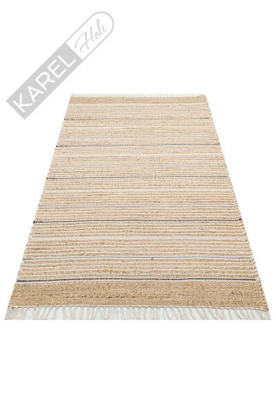 JUNO ECH 05 NAT.GREY El Dokuma Naturel Jüt Hasır Halı