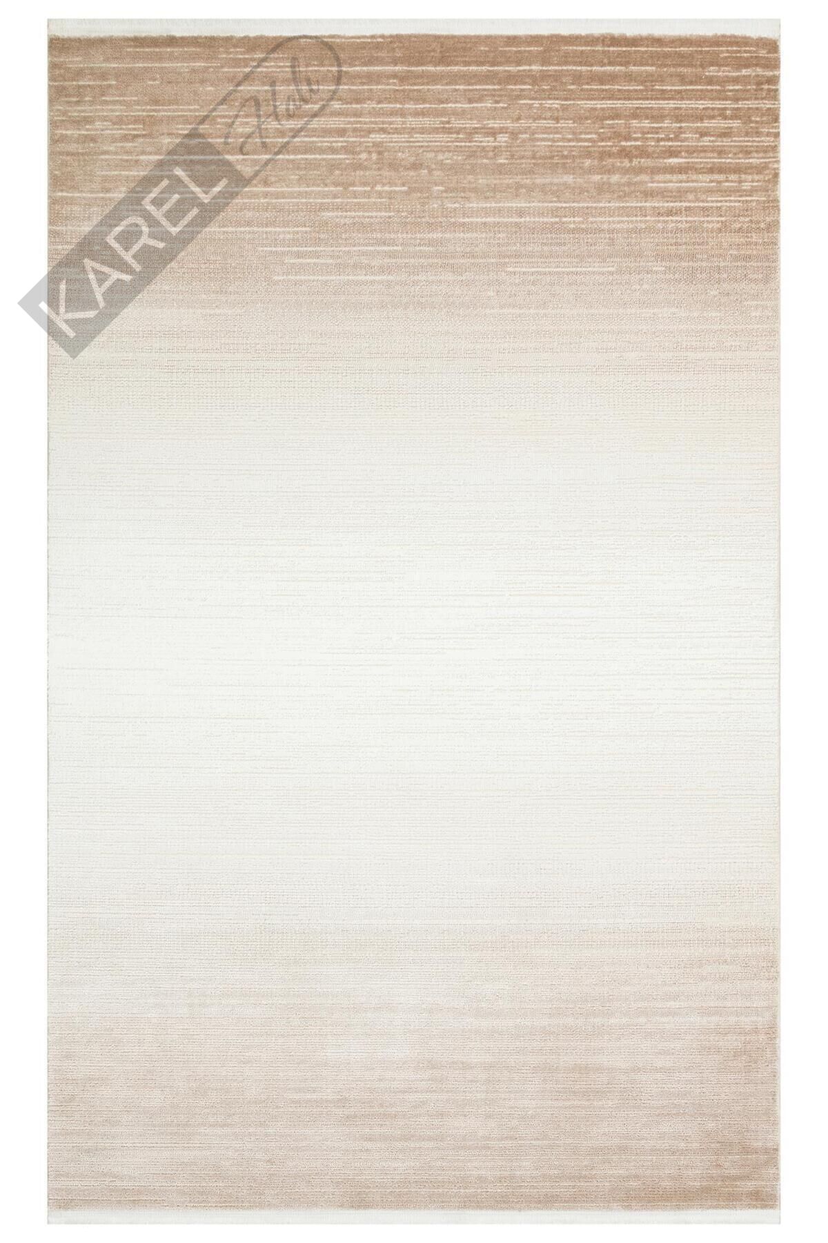 LAGOS XW LGS 16 CREAM VIZON XW Hav Toz Vermez Eskitme Desenli Modern Makine Halısı
