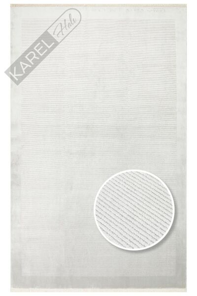 NAPOLI NAP 02 GREY Sade Desenli Modern Sık Dokuma Makine Halısı