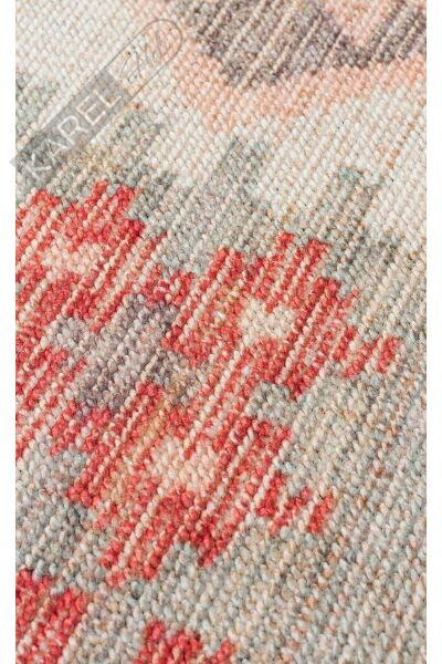 ELISTA ELS 101 CREAM MULTY  Vintage Desenlere Sahip Kaydırmaz Yıkanabilir Modern Halı