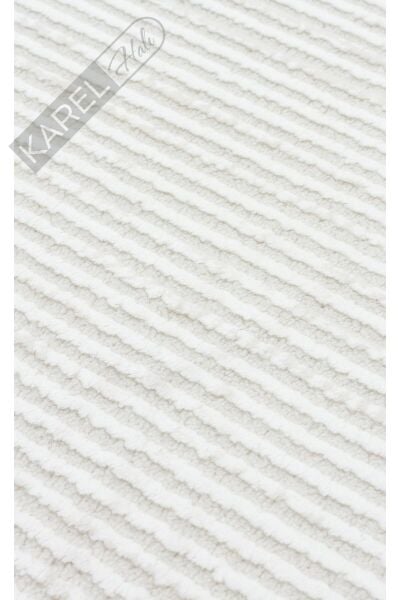LAGOS XW LGS 22 CREAM GREY XW  Hav Toz Vermez Eskitme Desenli Modern Makine Halısı