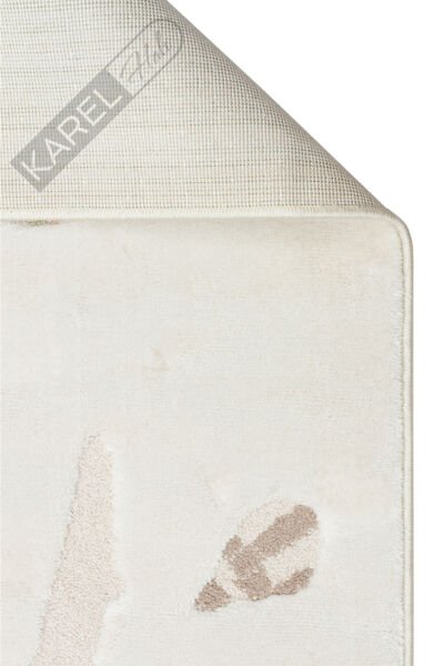 Bambino BMB01 Krem Multi Pastel Renkli Hayvan Temalı Hav ve Toz Vermeyen Çocuk Halısı