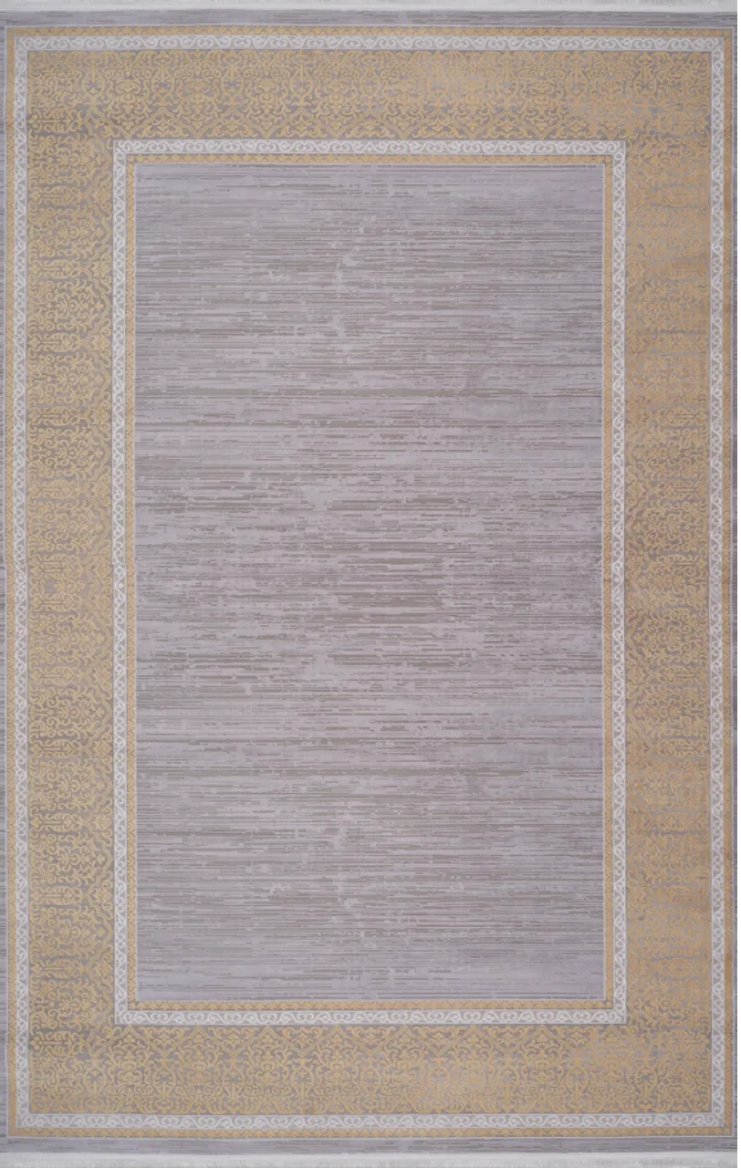 Artemis Halı Alegra - 03026A - Gold Gri Viskon Halı